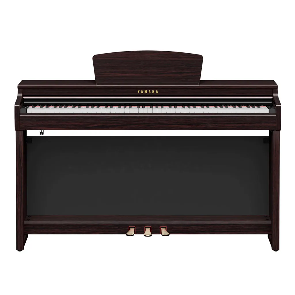 Yamaha - Clavinova CLP725R Digital Piano With Bench  Rosewood
