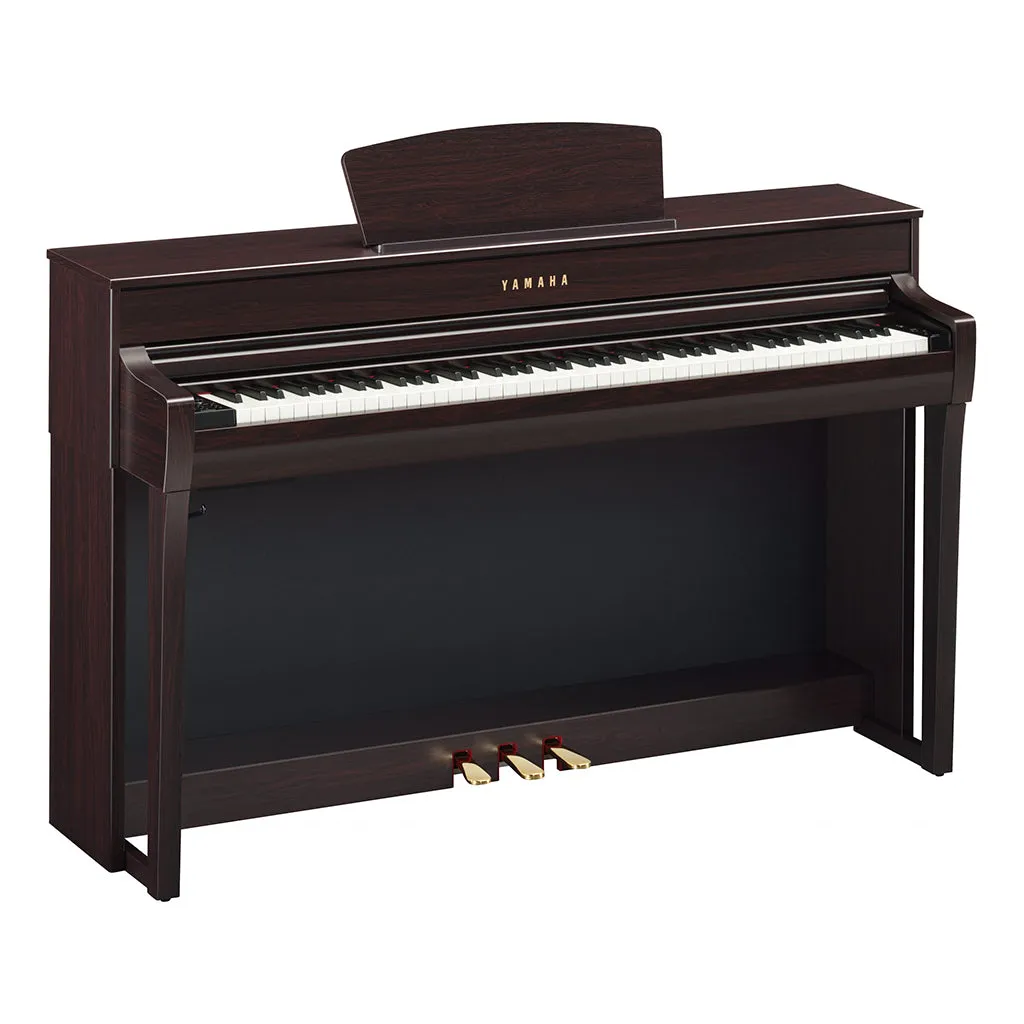 Yamaha CLP735 Clavinova with bench - Dark Rosewood