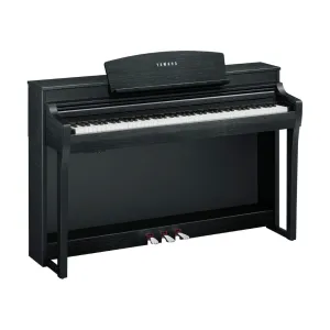Yamaha CSP255 Smart Digital Piano with Stream Lights in Black