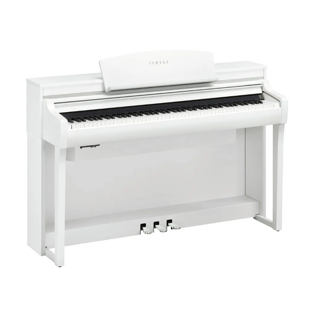 Yamaha CSP275 Smart Digital Piano with Stream Lights in White