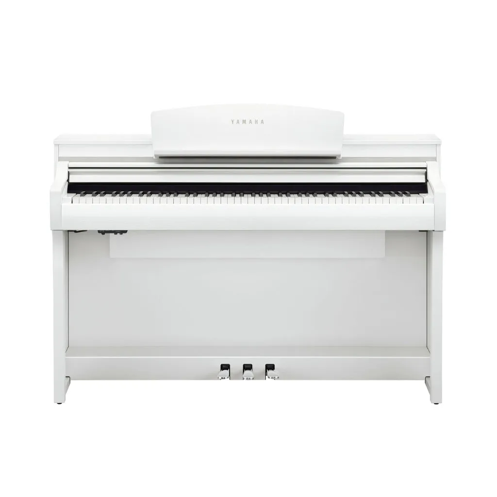 Yamaha CSP275 Smart Digital Piano with Stream Lights in White
