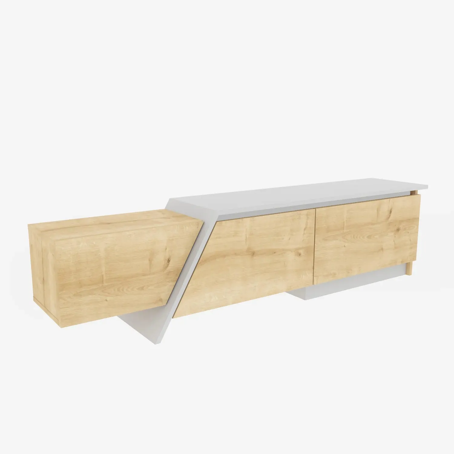Zonas 71" Wide TV Stand and Media Console for TVs up to 65" Decorotika