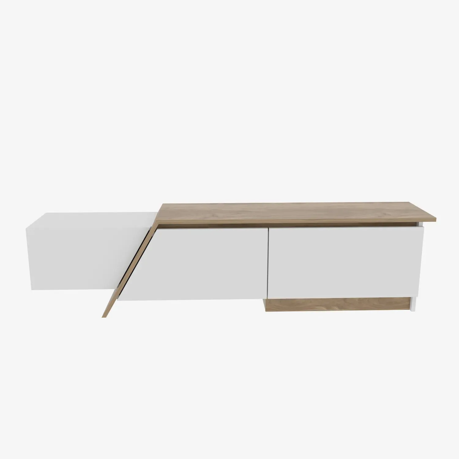 Zonas 71" Wide TV Stand and Media Console for TVs up to 65" Decorotika