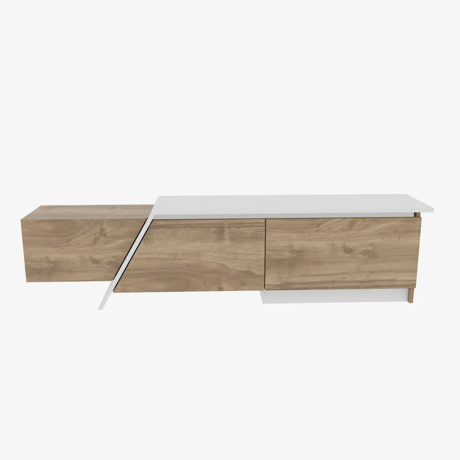 Zonas 71" Wide TV Stand and Media Console for TVs up to 65" Decorotika