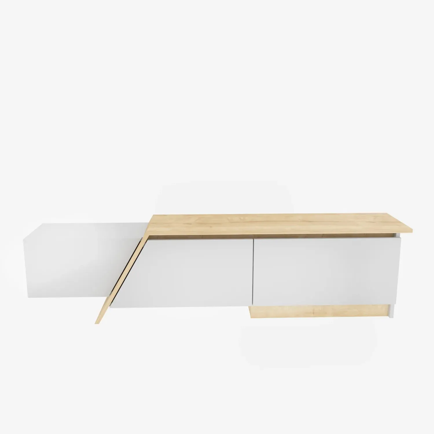 Zonas 71" Wide TV Stand and Media Console for TVs up to 65" Decorotika
