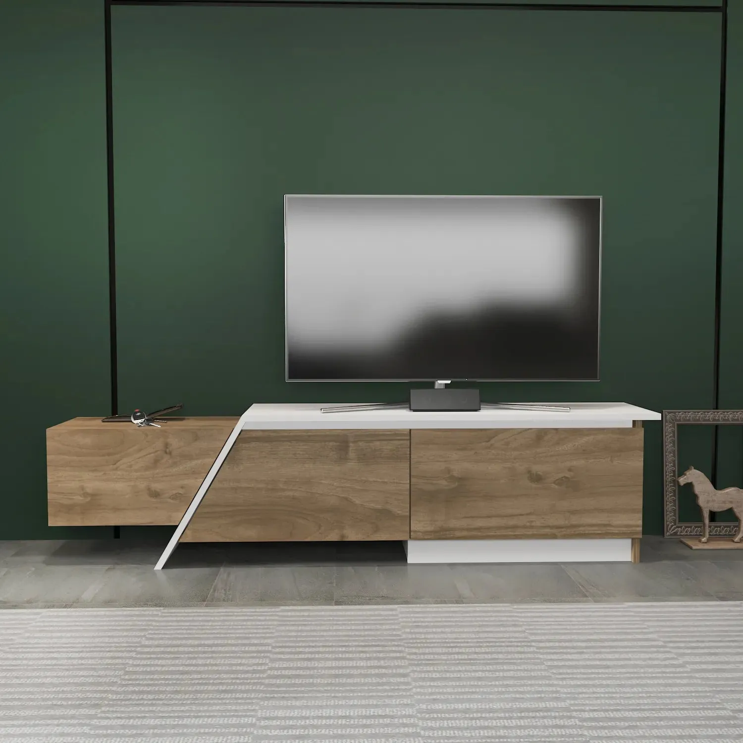 Zonas 71" Wide TV Stand and Media Console for TVs up to 65" Decorotika