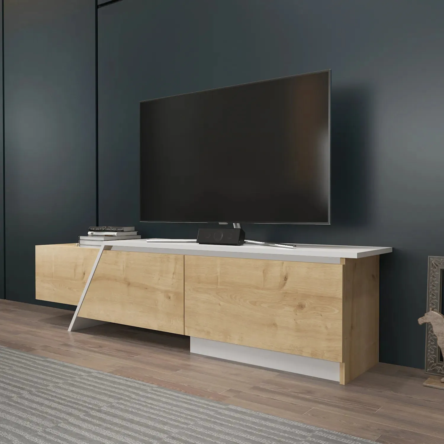 Zonas 71" Wide TV Stand and Media Console for TVs up to 65" Decorotika