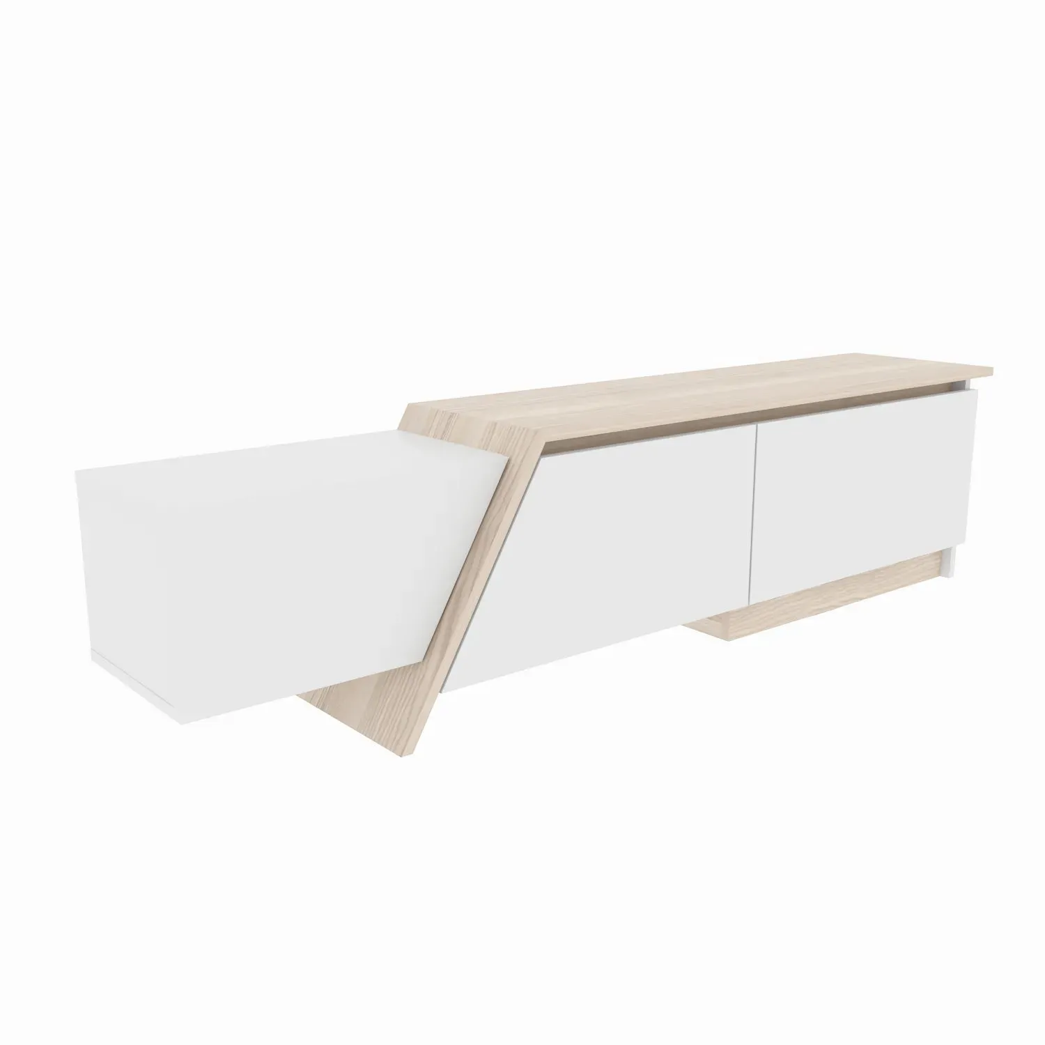 Zonas 71" Wide TV Stand and Media Console for TVs up to 65" Decorotika